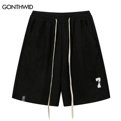 Harajuku Suede Shorts for Men