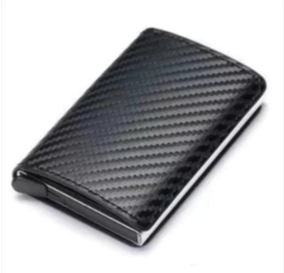 Auto-Flex Aluminum Alloy Card Holder Wallet