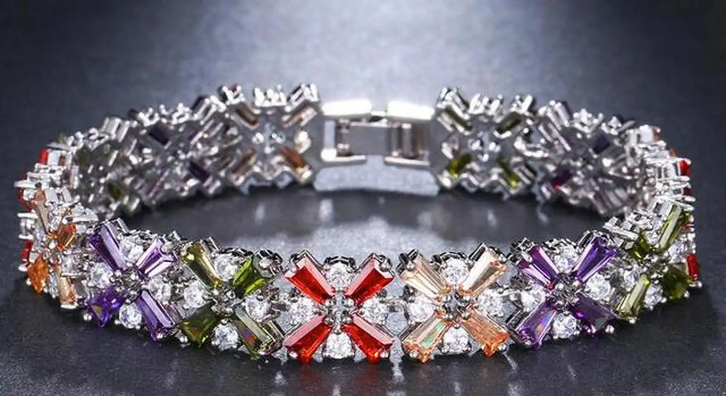 Luxury Crystal Charm Bracelets for Women