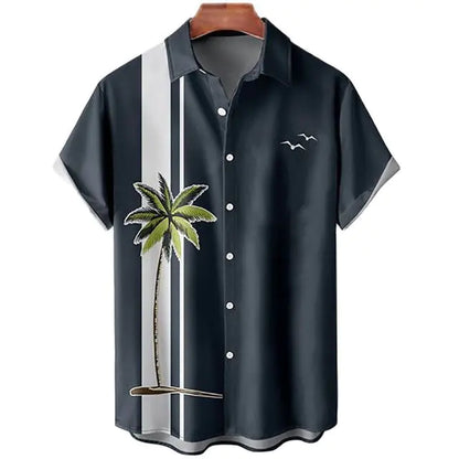 Tropical 3D Coconut Men's Shirts