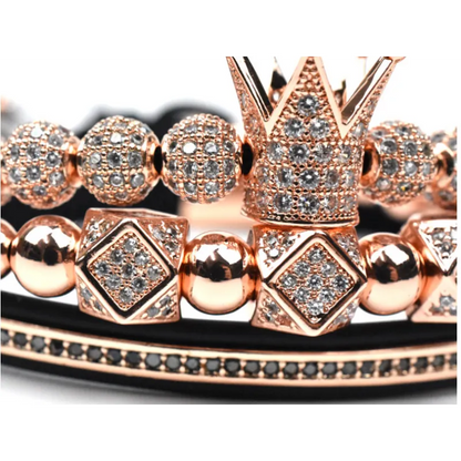 Crown Small Triangle Bracelet