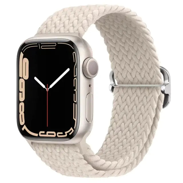 Nylon Braided Solo Loop Strap For Apple Watch