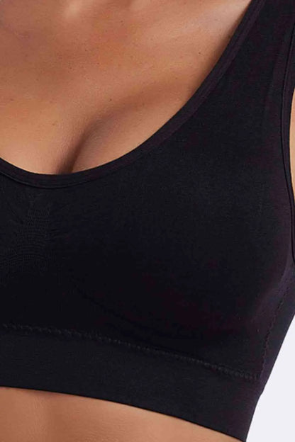 Comfy Wide Strap Athletic Bra