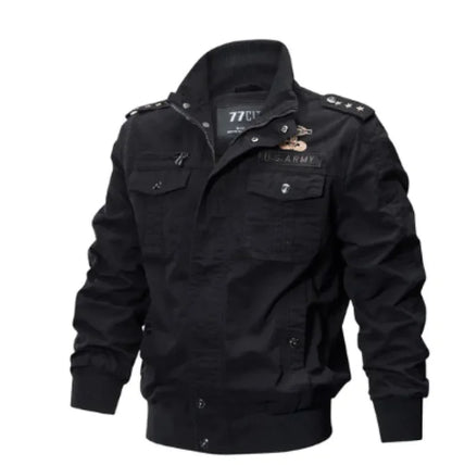 Heritage Cotton Bomber Jacket for Men