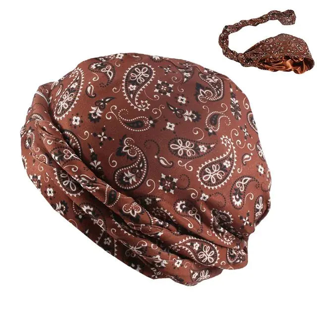 Vintage Twist Head Wraps For Men