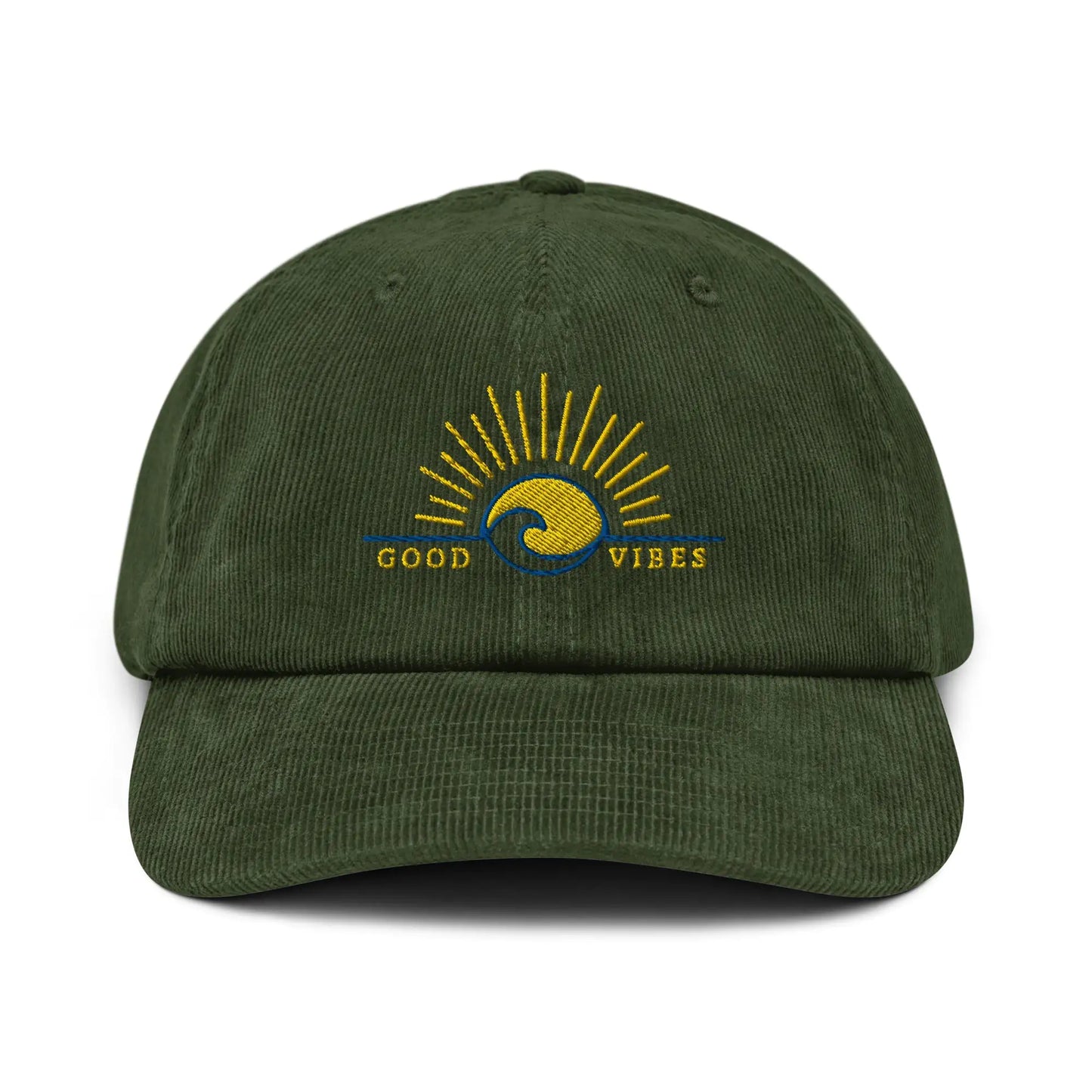 Good Vibe Sunrise Corduroy Hat