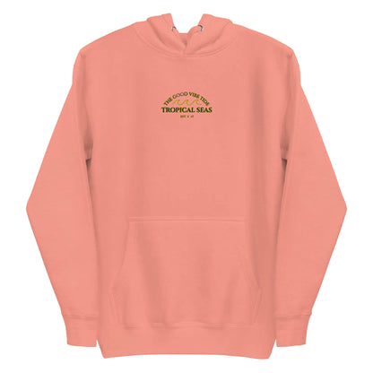 Tropical Seas Center Waves Hoodie