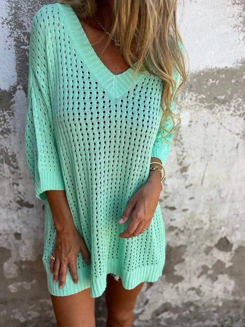 Women's Chic Hollow Out Beach Knit