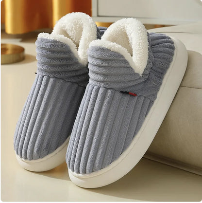 Winter Cotton Slippers for Men & Women