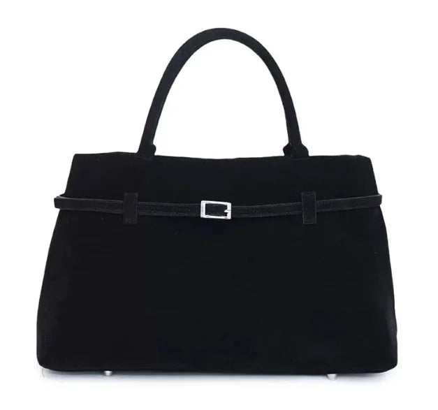 Suede Tote Bag