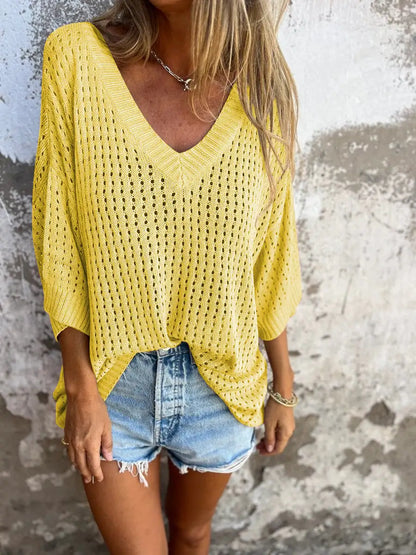 Women's Chic Hollow Out Beach Knit