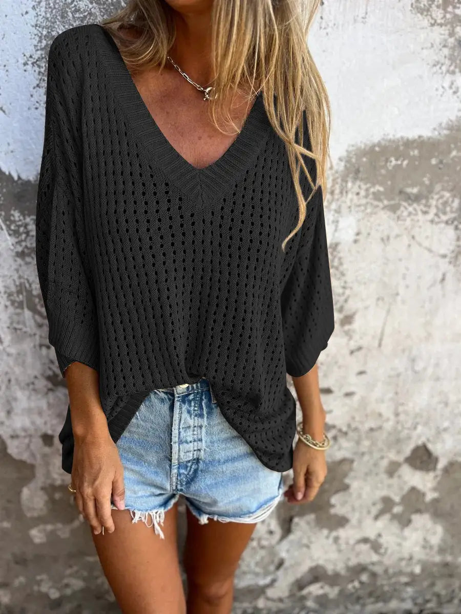 Women's Chic Hollow Out Beach Knit