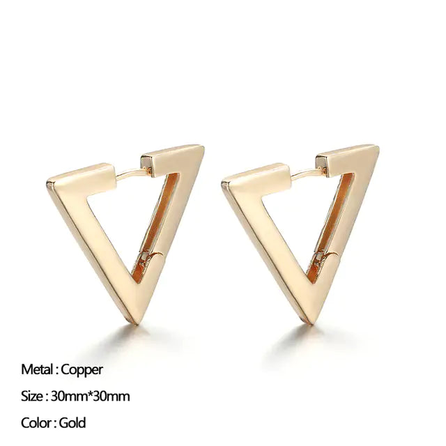 Classic Stainless Steel Ear Buckle For Women