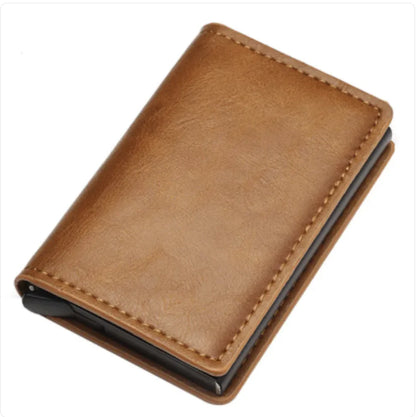 Auto-Flex Aluminum Alloy Card Holder Wallet