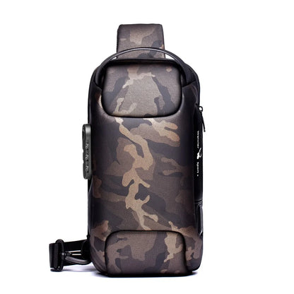 Anti-Theft Men Chest Bag