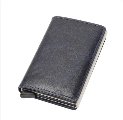 Auto-Flex Aluminum Alloy Card Holder Wallet