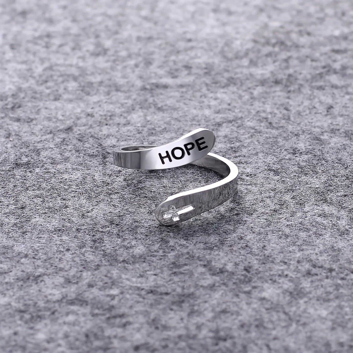 Love Faith Hope Rings for Men