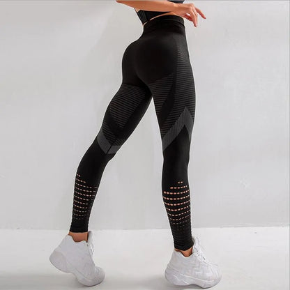 CHRLEISURE Seamless High Waist Push-Up Leggings: 2020 New Women's Fitness Leggings