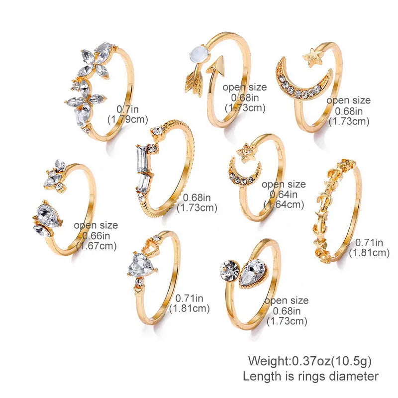 Diamond Combination Ring Set