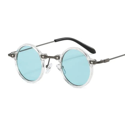 ZLY 2022 New Fashion Round Sunglasses Women Men PC Lens