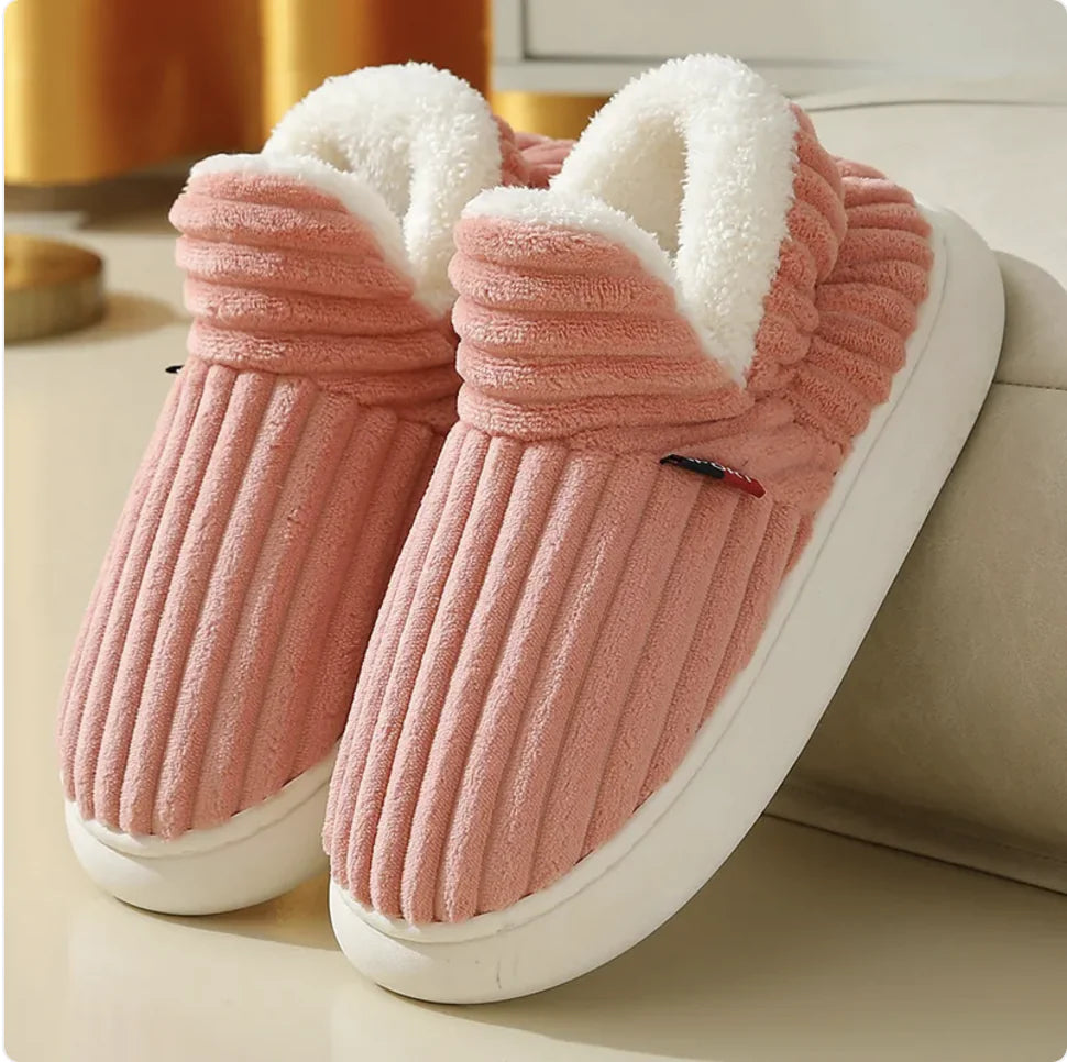 Winter Cotton Slippers for Men & Women