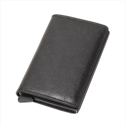 Auto-Flex Aluminum Alloy Card Holder Wallet