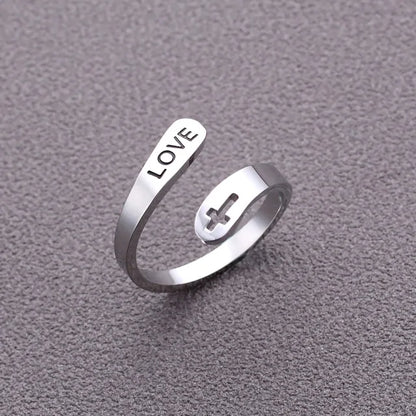 Love Faith Hope Rings for Men