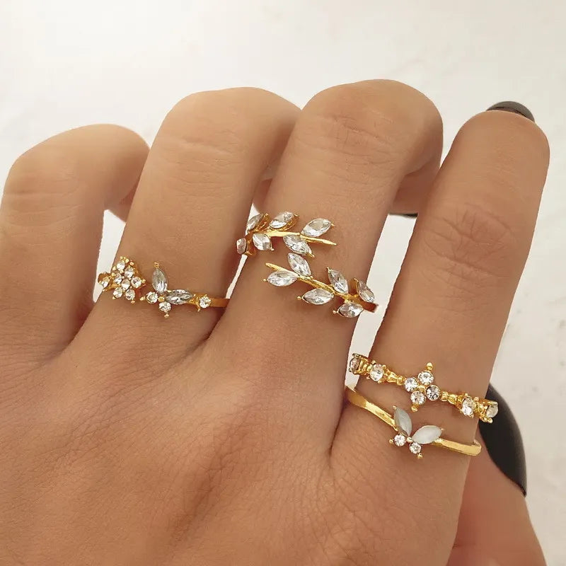 Diamond Combination Ring Set