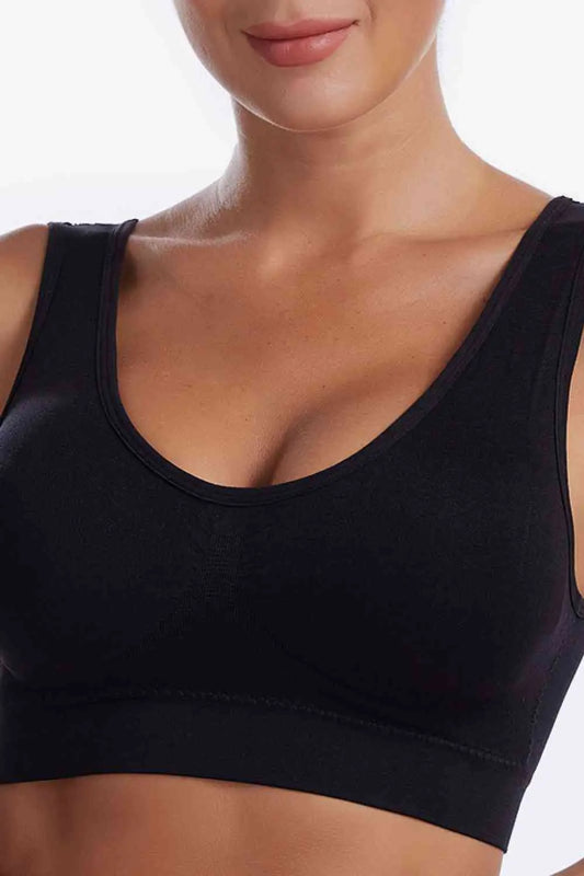 Comfy Wide Strap Athletic Bra