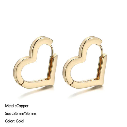 Classic Stainless Steel Ear Buckle For Women