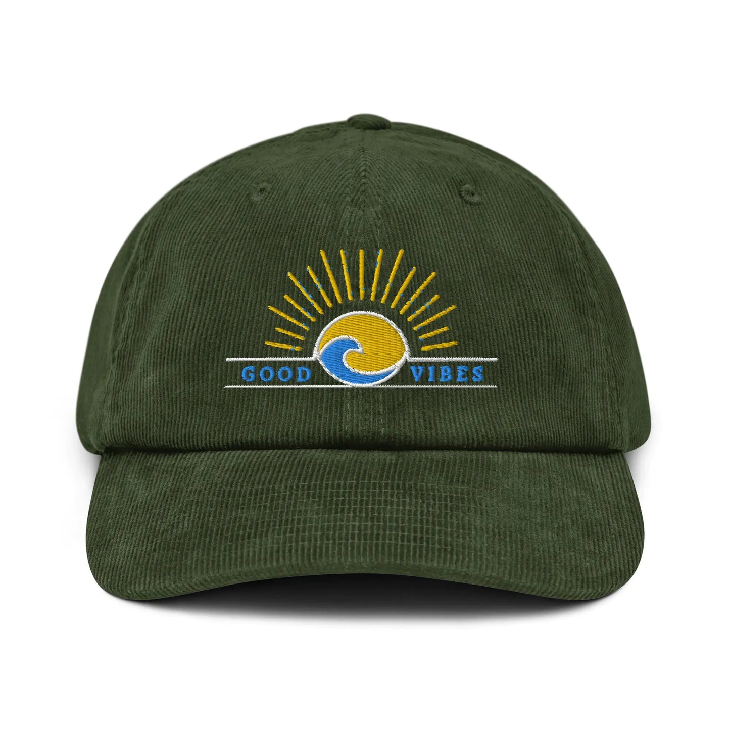 Local Sunrise Tropical Corduroy Hat