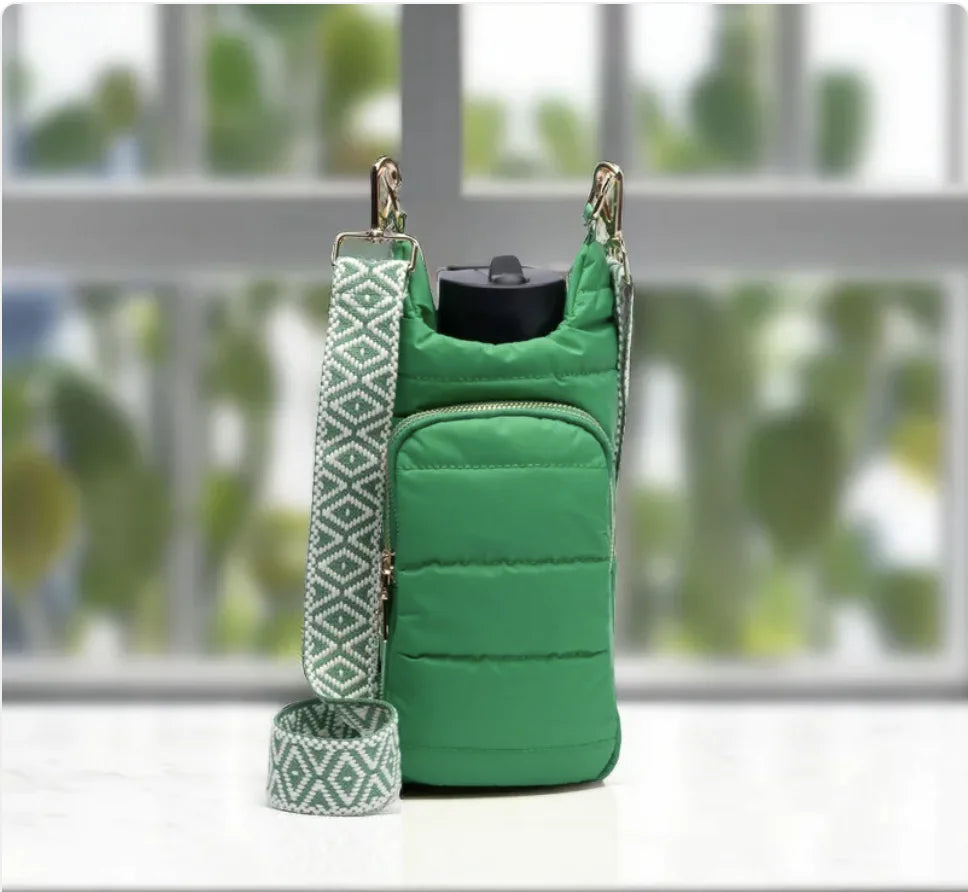 Winter Bottle Bag with Shoulder Strap