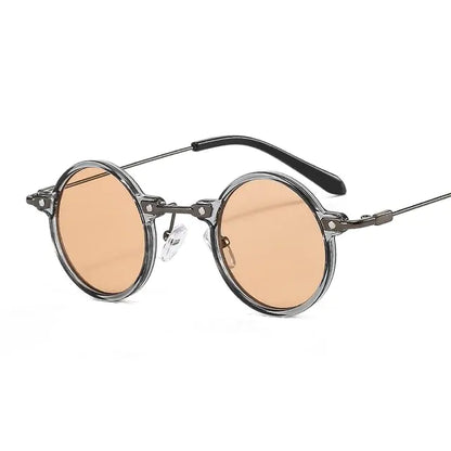 ZLY 2022 New Fashion Round Sunglasses Women Men PC Lens