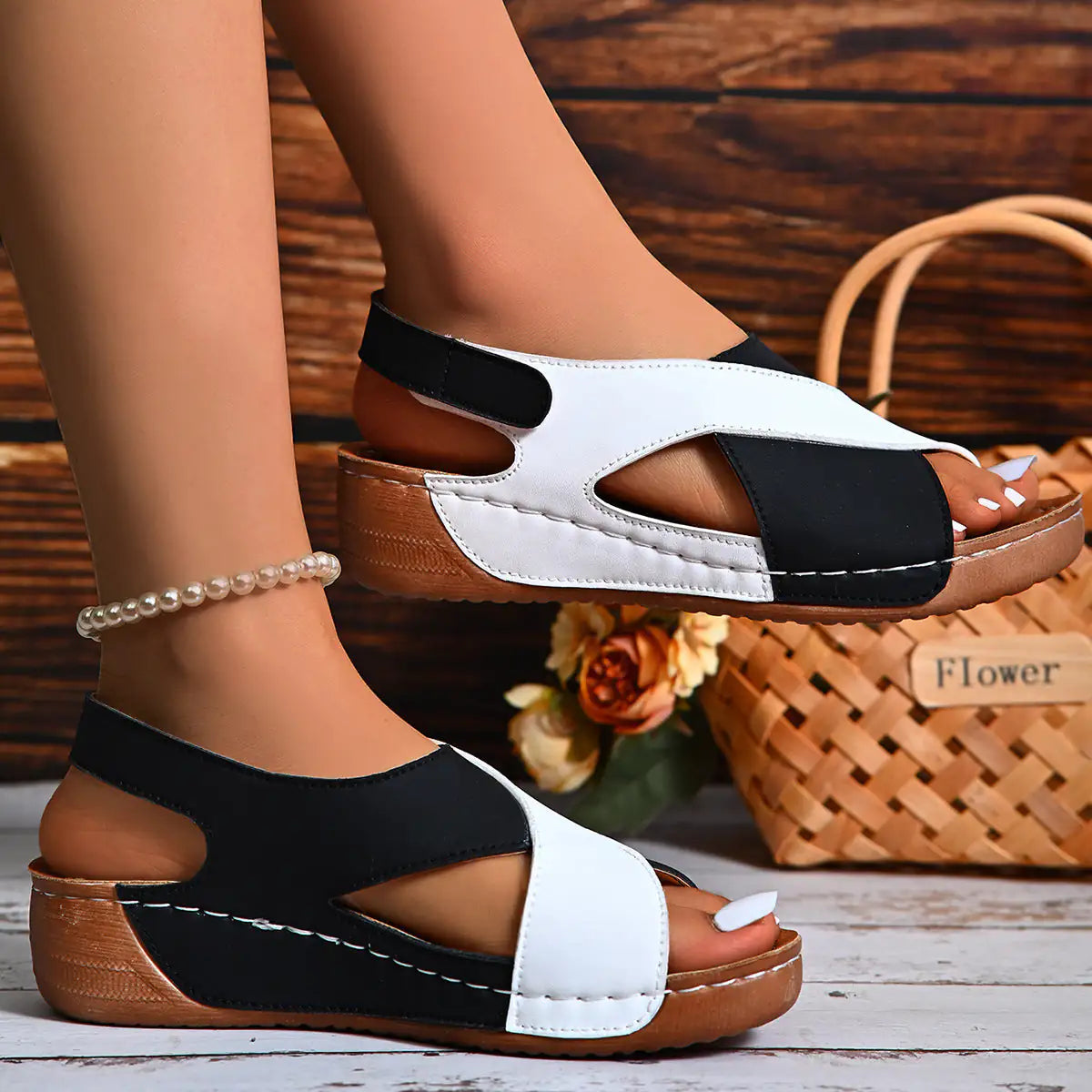 Casual Open Toe Platform Sandals