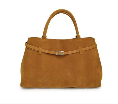 Suede Tote Bag