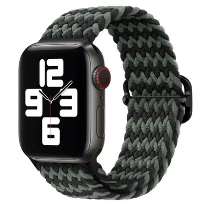 Nylon Braided Solo Loop Strap For Apple Watch