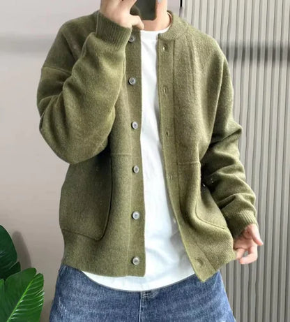 Men's Casual Thick Cardigan Jacket