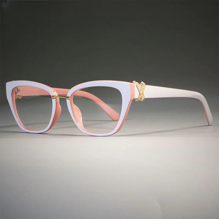 Cat Eye Glasses Frames Rhinestone For Women