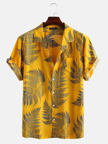 Hawaiian Casual Shirt Mens