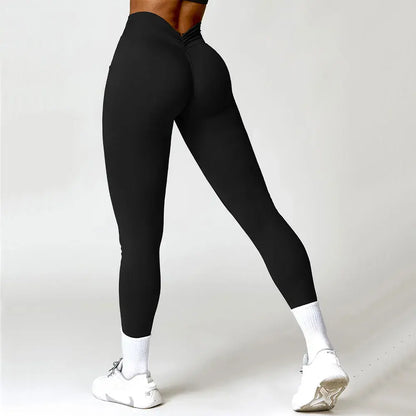 Fitness Lifting Hip Push Up Leggings For Women