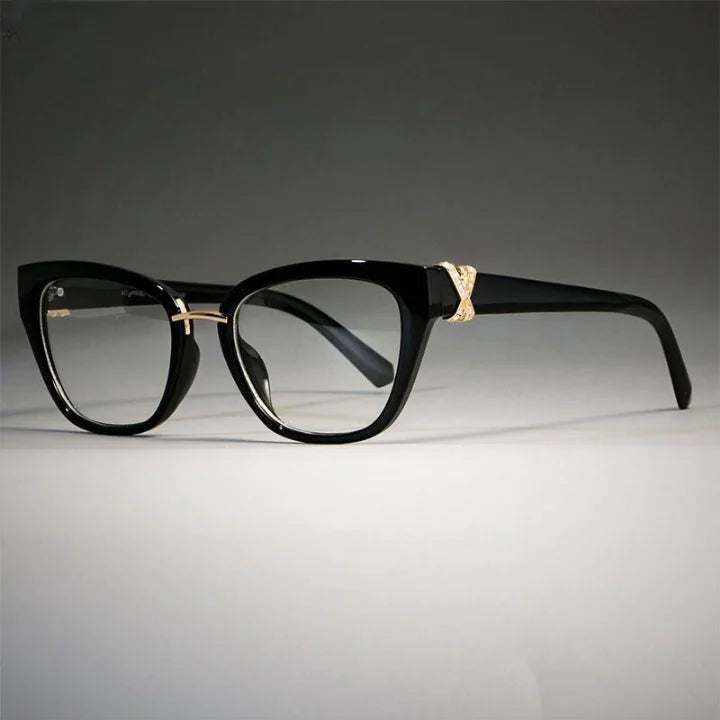 Cat Eye Glasses Frames Rhinestone For Women