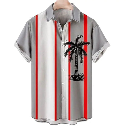 Tropical 3D Coconut Men's Shirts