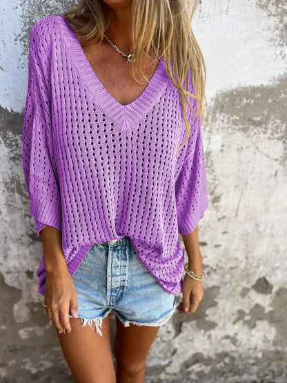 Women's Chic Hollow Out Beach Knit