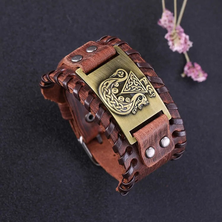 Odin Triangle Pirate Ship Bracelet