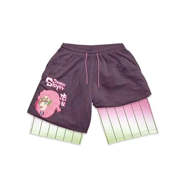 Anime Gym Shorts For Men