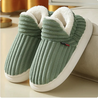 Winter Cotton Slippers for Men & Women