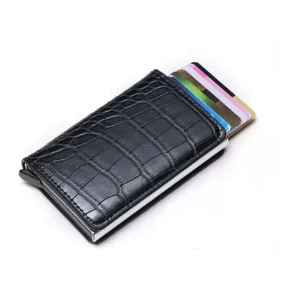 Men Smart Wallet Rfid Safe Anti-theft Holder Women Small Purse